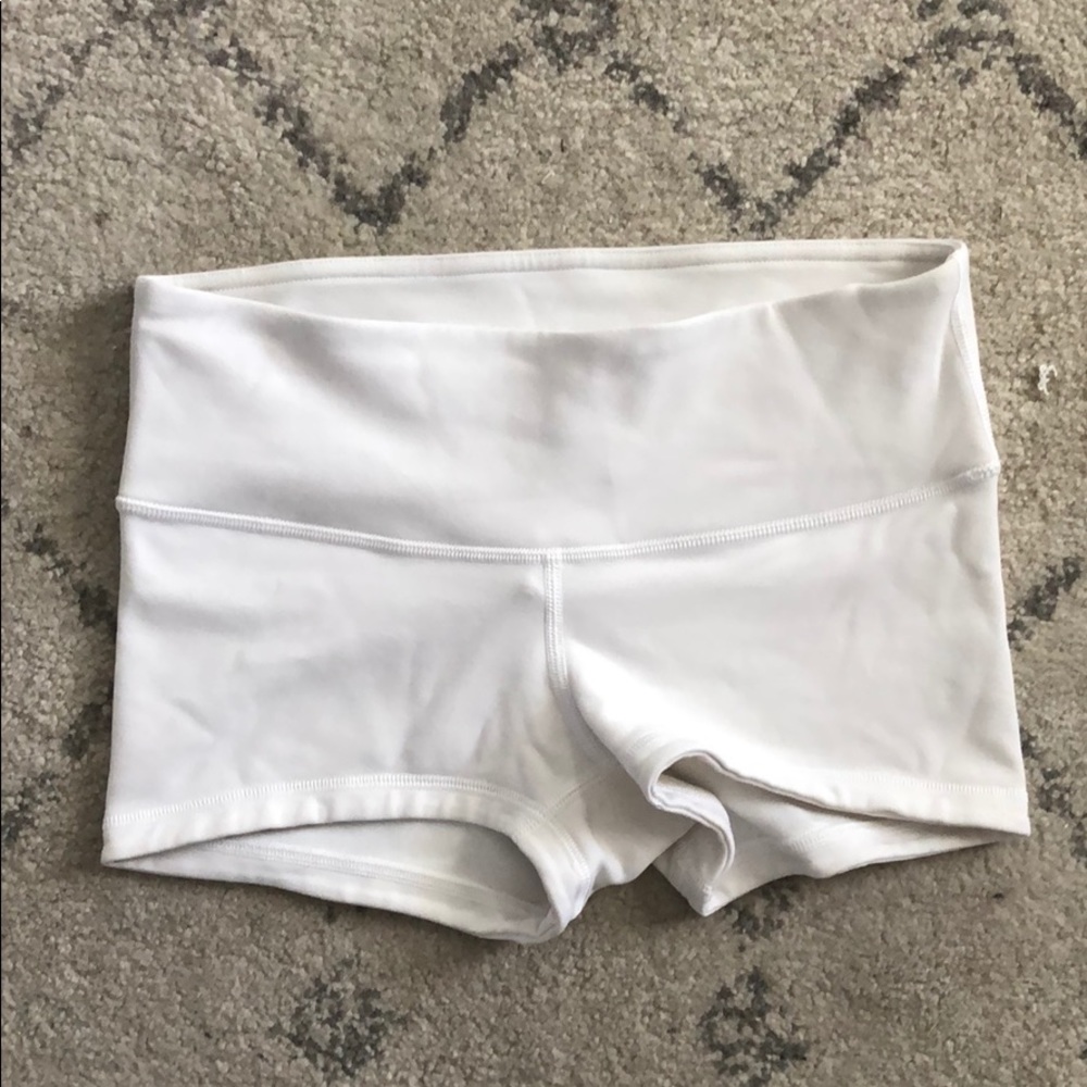 Lululemon White Shorts